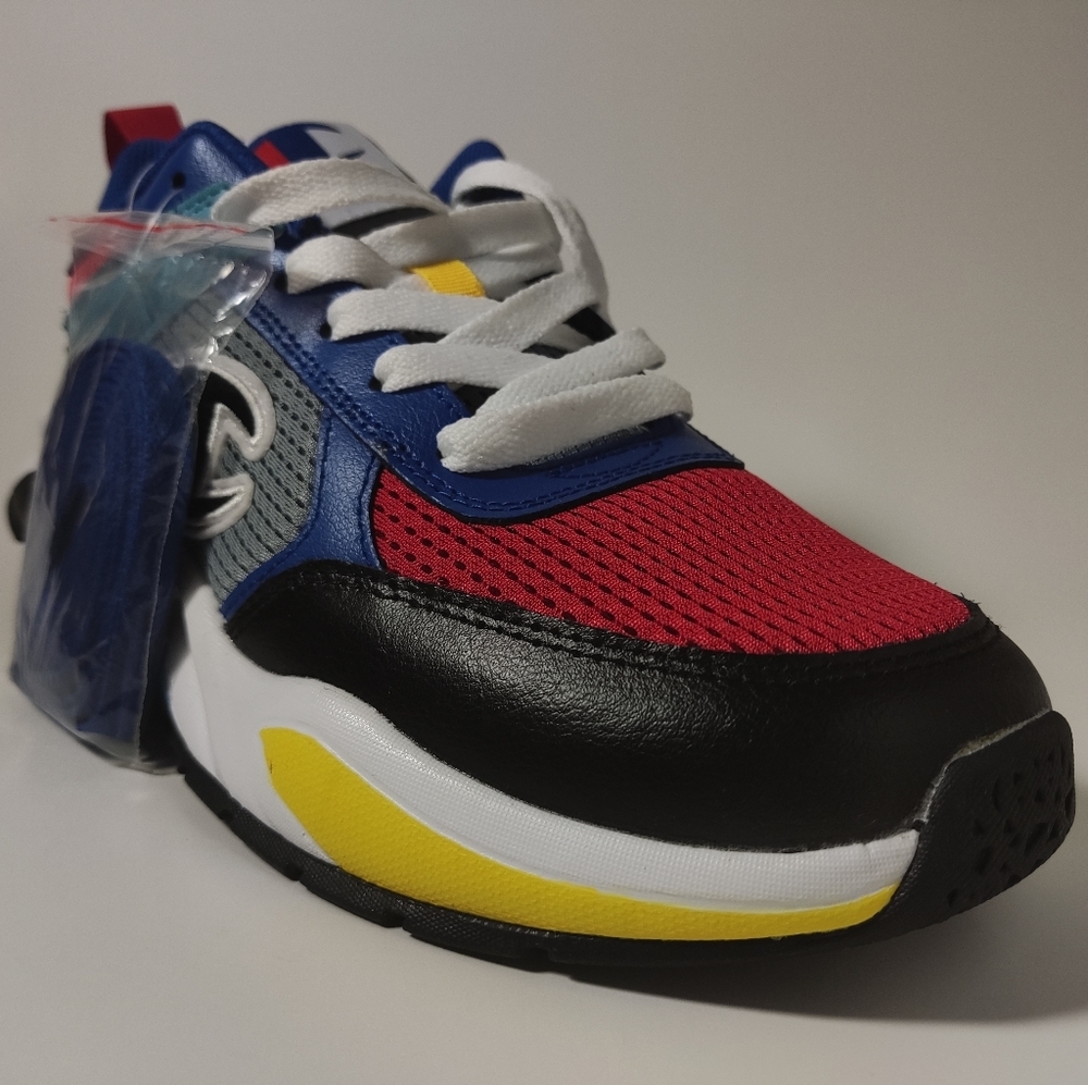 Champion 93Eigtheeen SP Block sneaker Black Multi Size 9.5